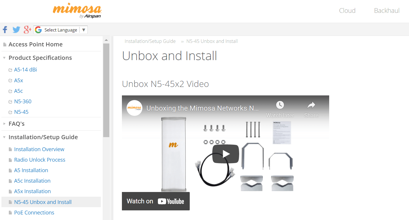 Mimosa Knowledge Management uses Images and videos