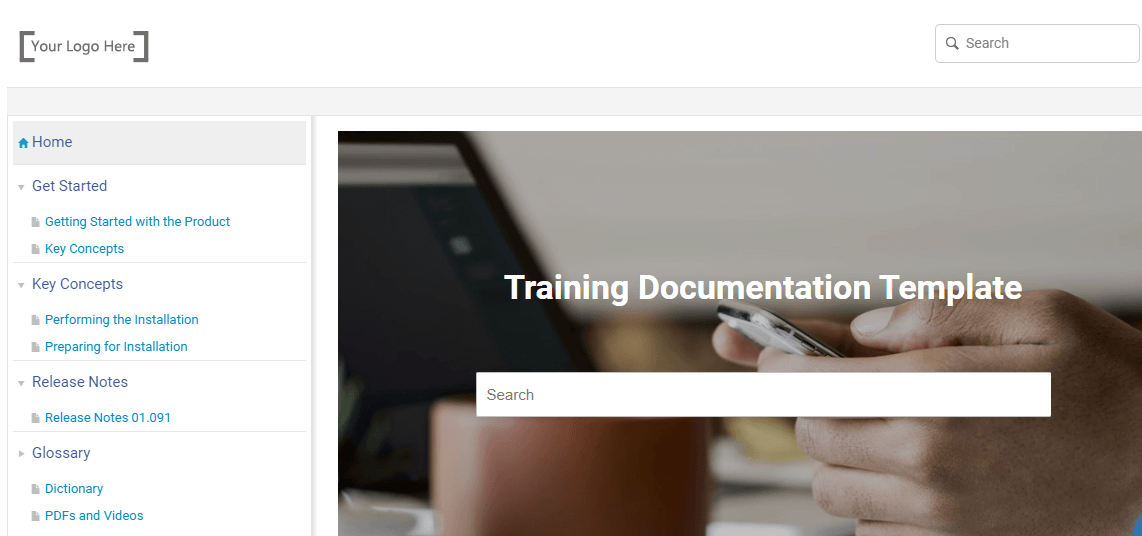 Free training documentation templates