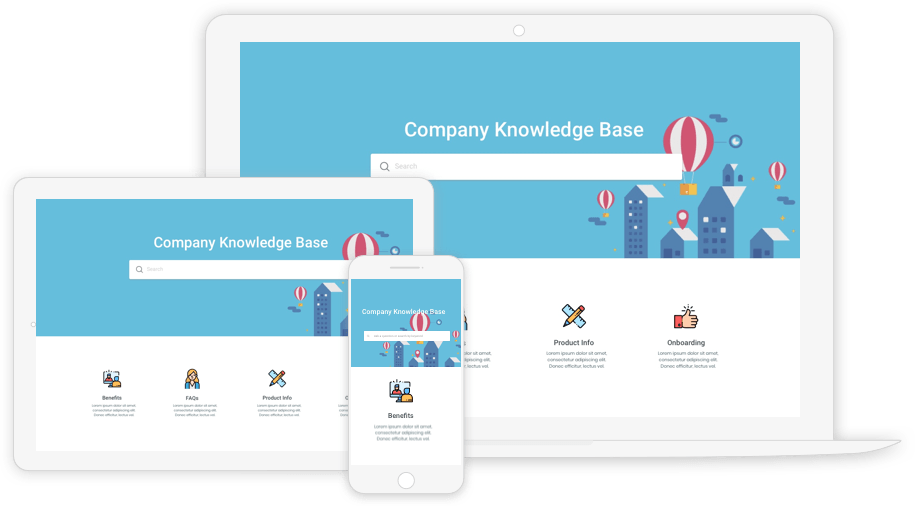 Use knowledge base on every device