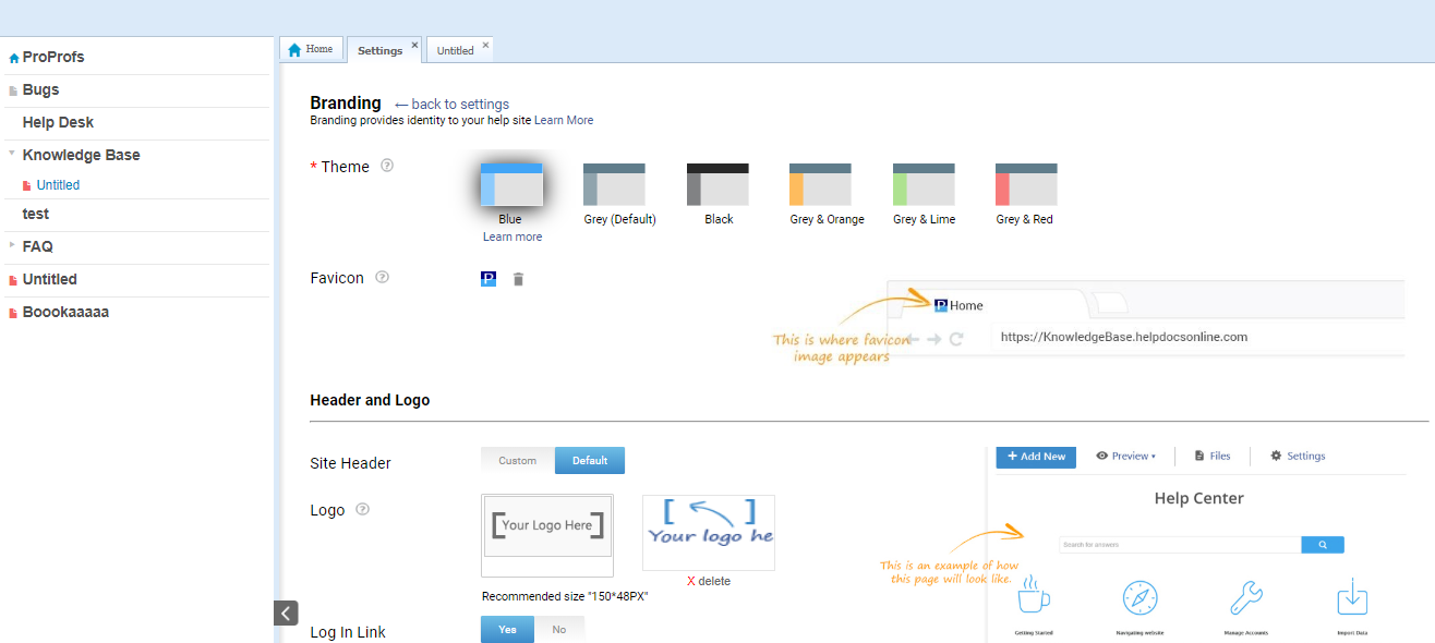 design your knowledge base