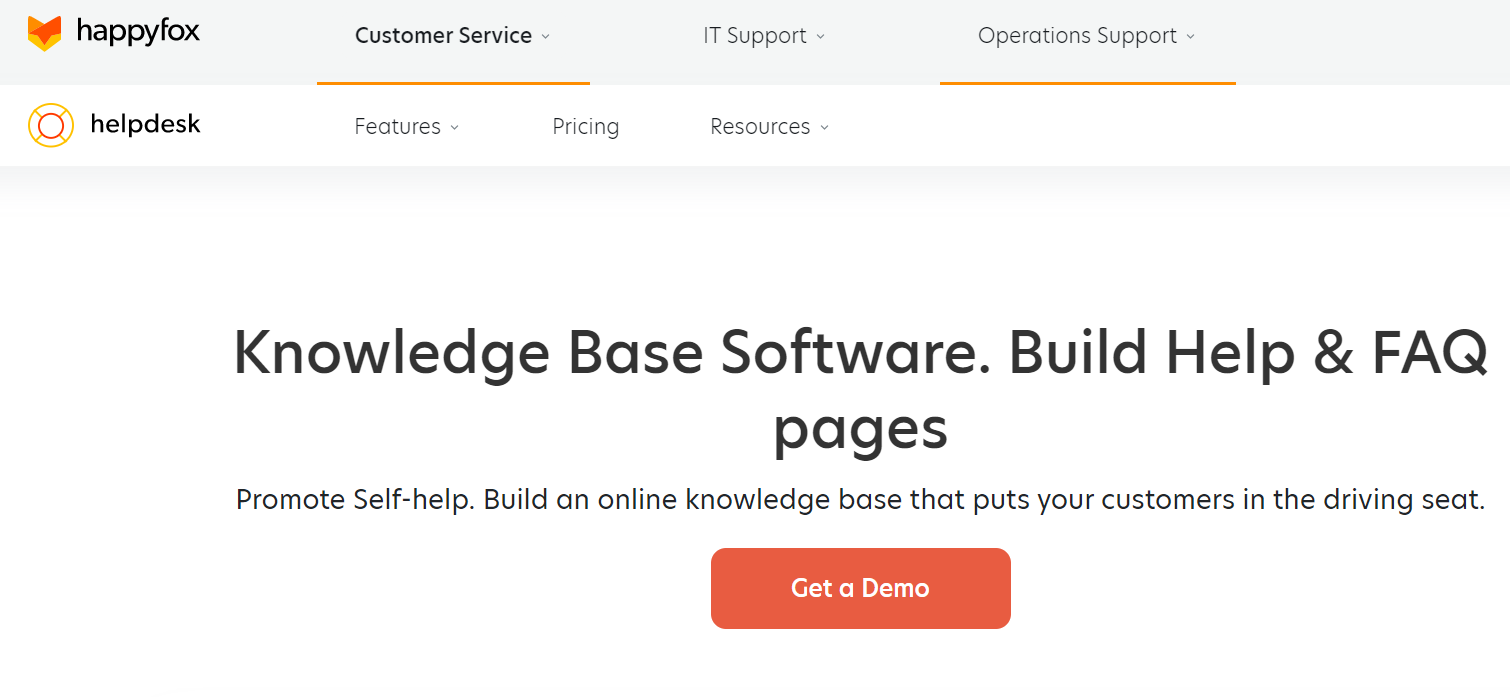 Happyfox knowledge base