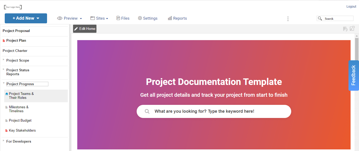 Project Documentation Templates