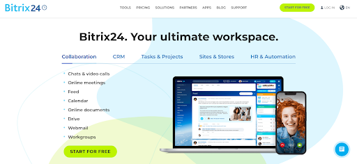 Bitrix24 one of the Zoho Wiki alternative