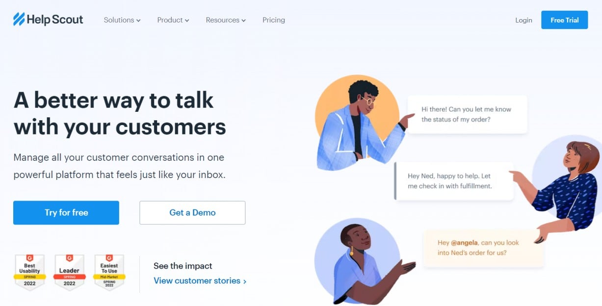 Help Scout is a powerful customer service software