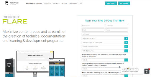 MadCap Flare is a popular tool for creating technical documentation and help sites