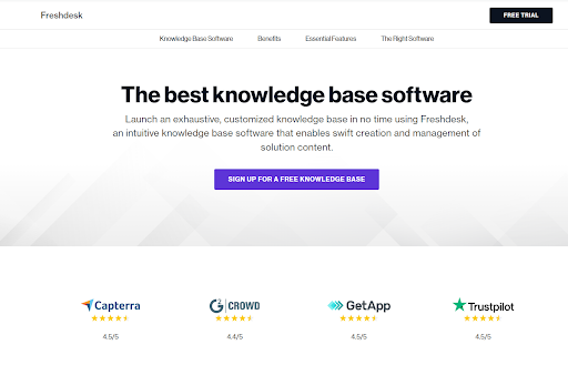 Freshdesk  knowledge base software is equipped with a rich text editor that enables faster and more effective content creation