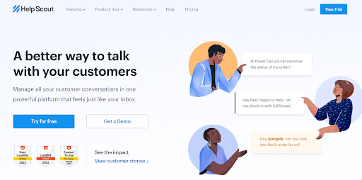 HelpScout is a simple yet powerful customer support software.