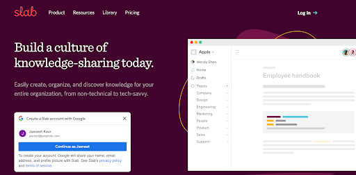 Slab - Build knowledge sharing culture