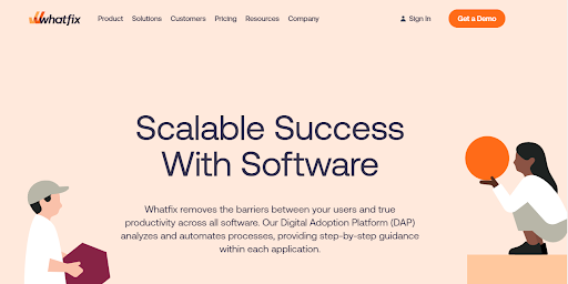 Whatfix is a reliable digital adoption platform