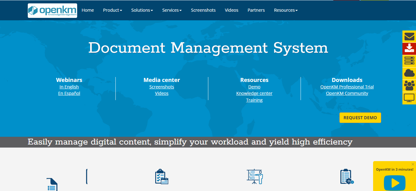 OpenKM is another tool for knowledge management