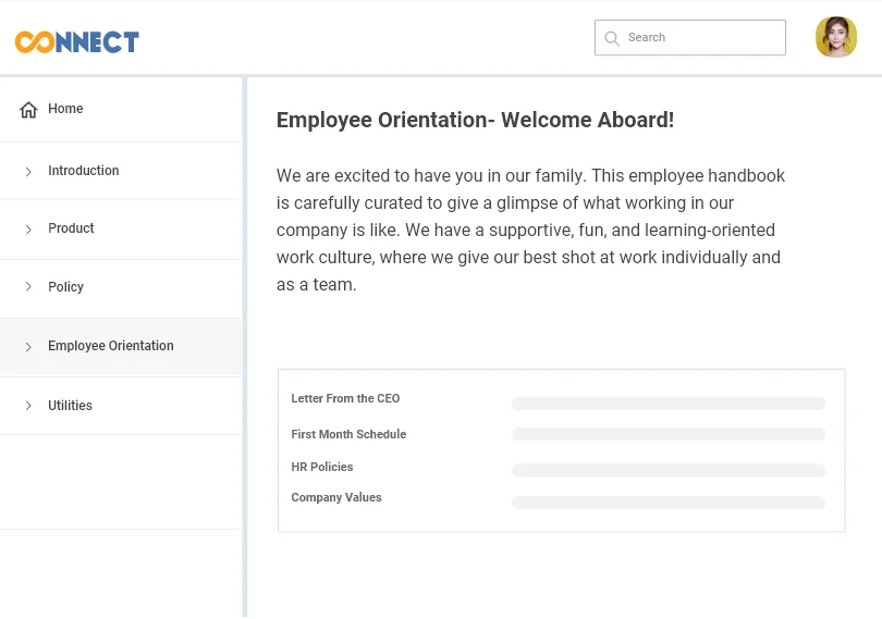 Facilitates Employee Onboarding