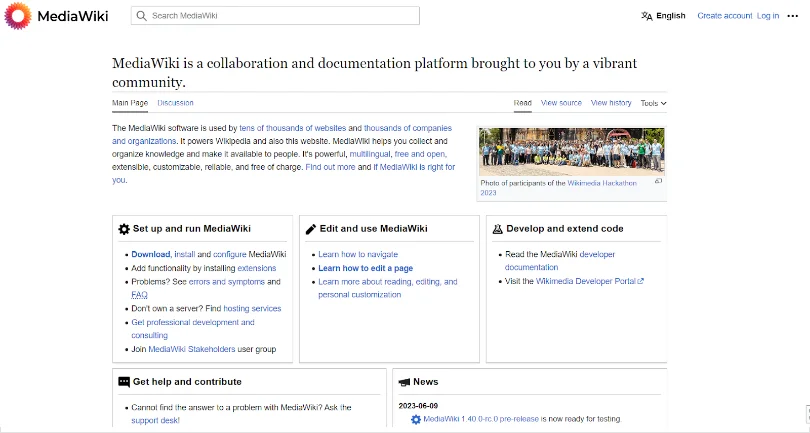 MediaWiki one of the best wiki tool