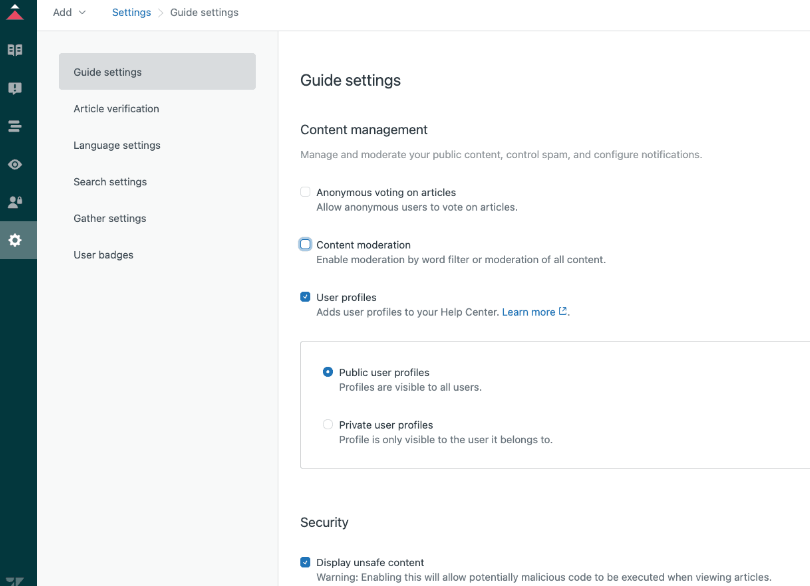 Zendesk Guide popular knowledge base tools