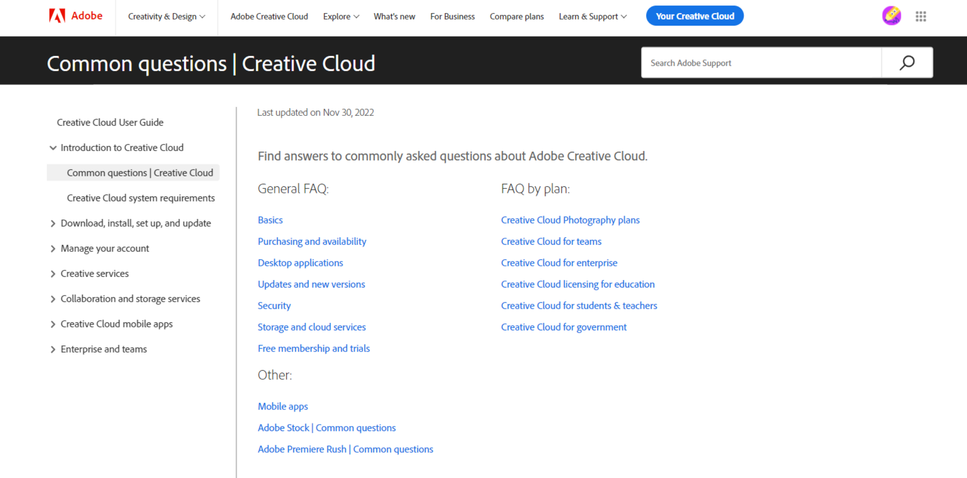 Adobe Creative Cloud