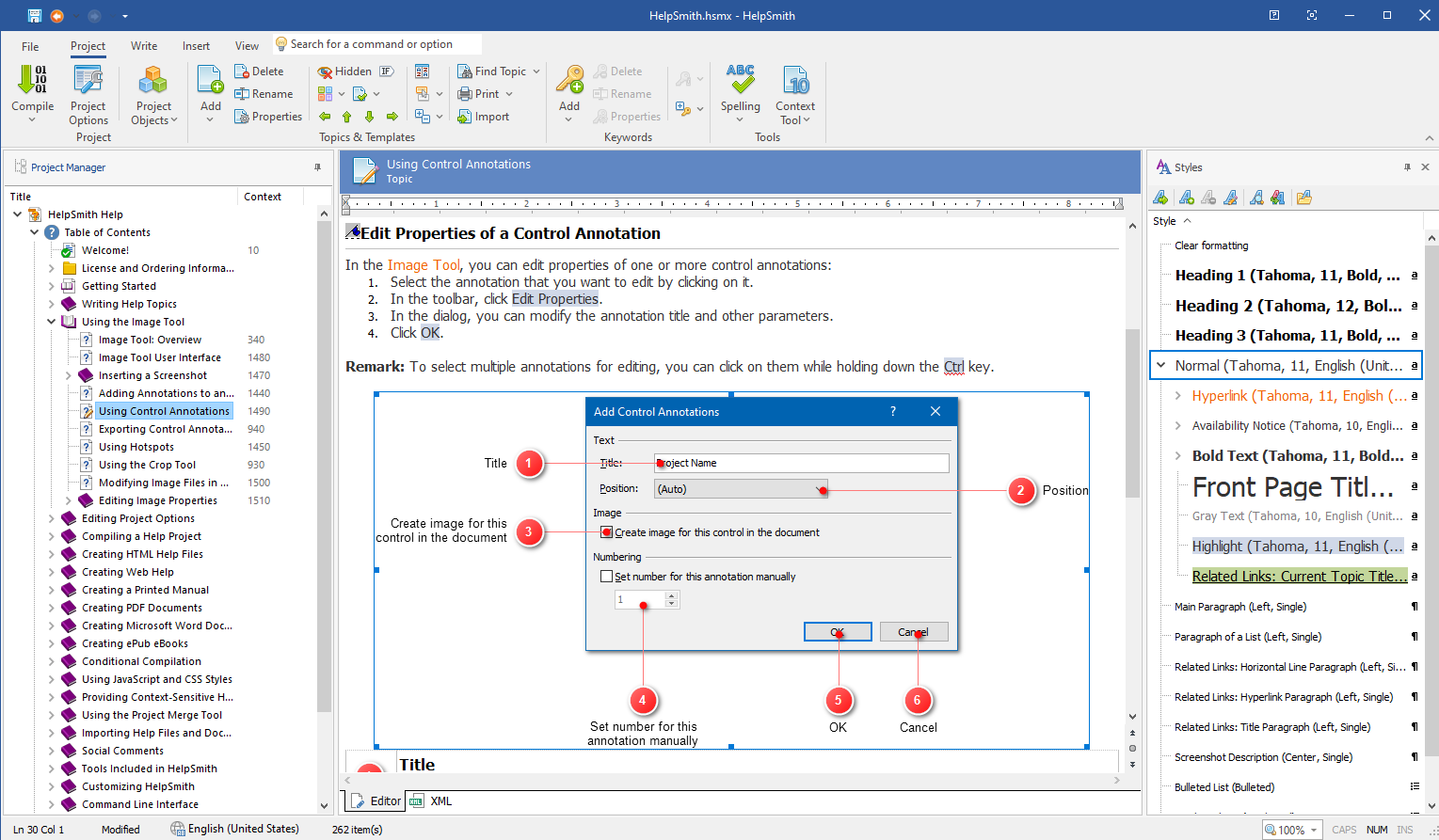  HelpSmith - Best for Creating Screenshots with Annotations