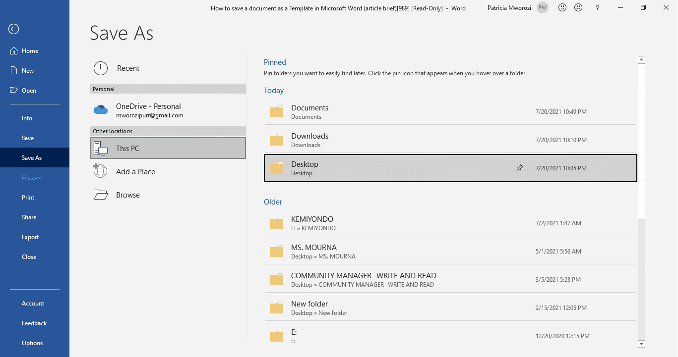 How to Create a Manual in Word