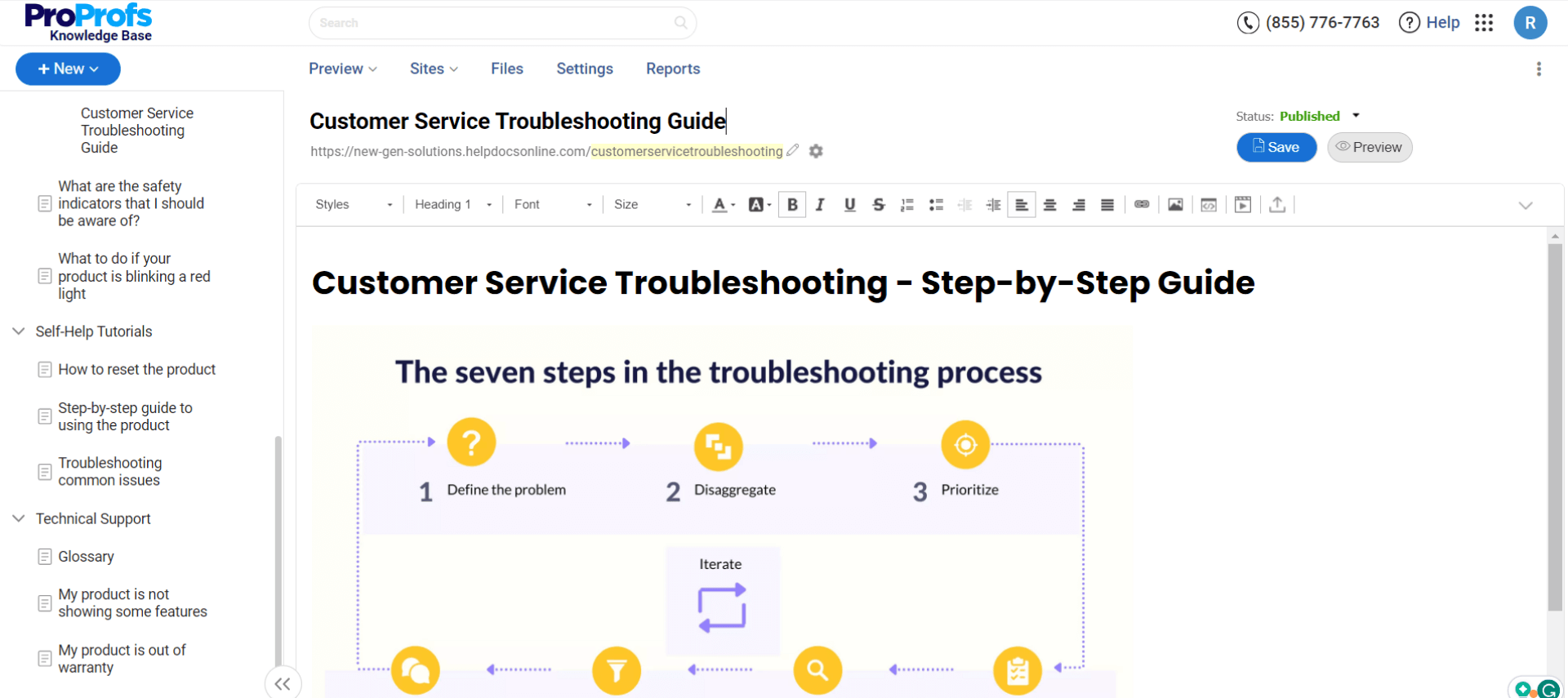 Create a User Manual