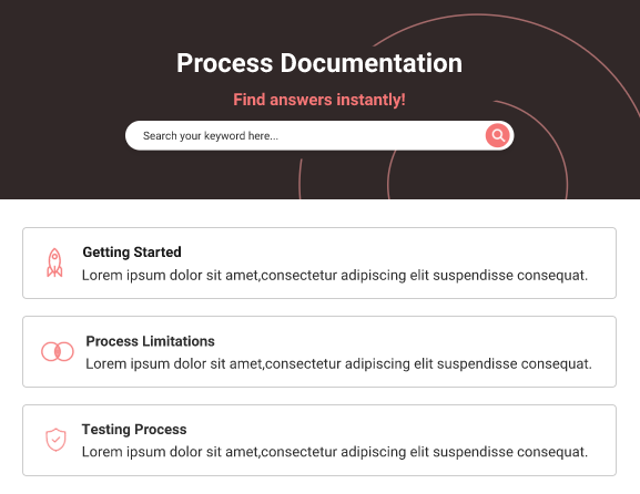 Process Documentation Template