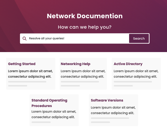Network Documentation Template