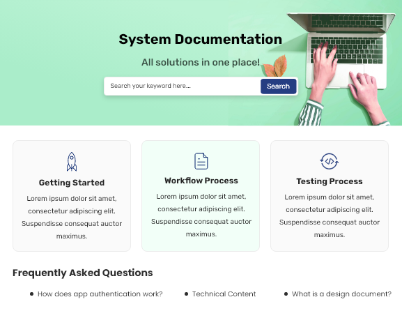 System Documentation Template
